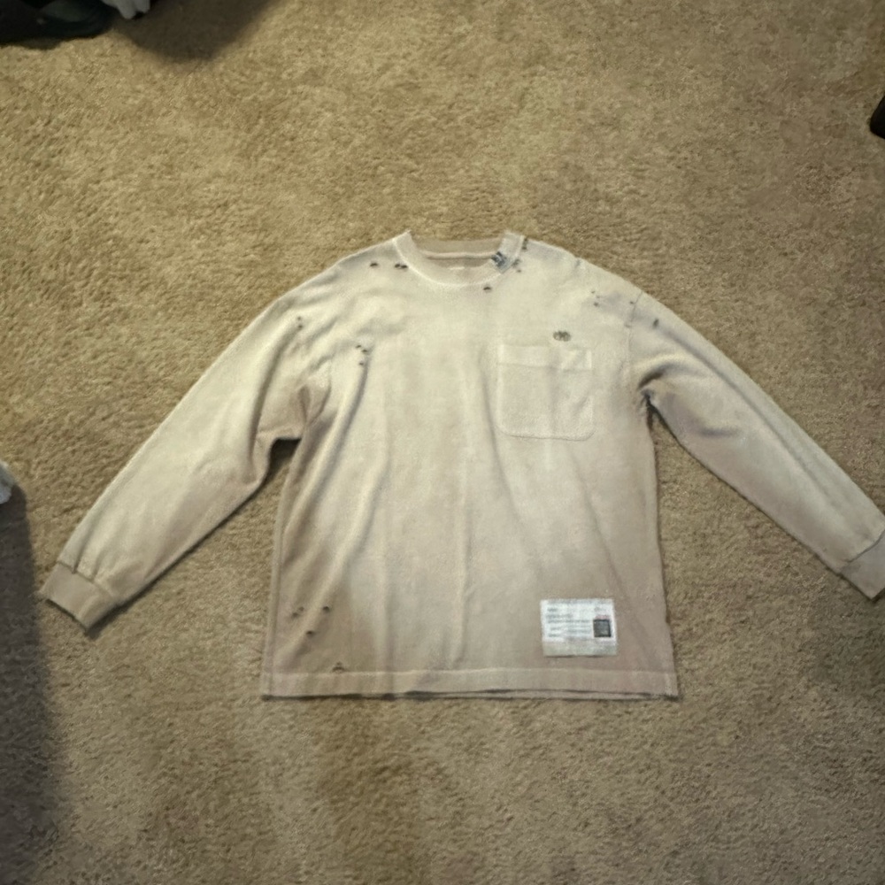 Maison MIHARA YASUHIRO
distressed-effect T-shirt